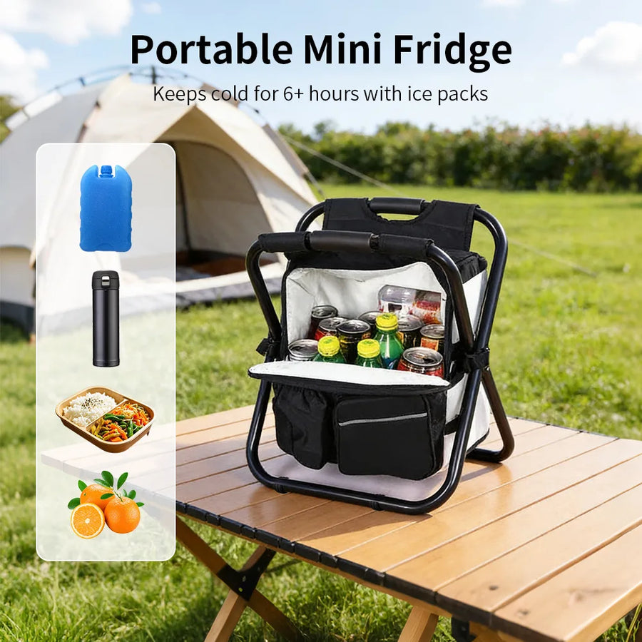 Angler 3-in-1 – isoliertes Kühlfach im Einsatz beim Camping – Ansicht 3
