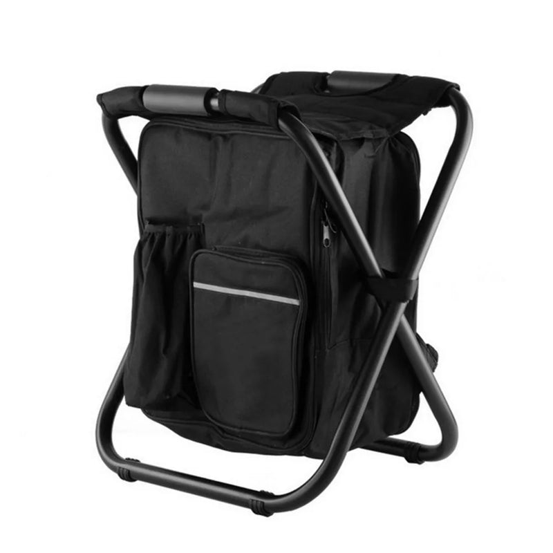 Angler Kühlrucksack 3-in-1 mit Hocker – Produktansicht