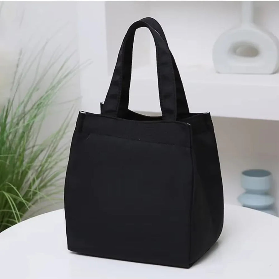 ICEWELL Lunch Bag Schwarz – Rückansicht – Ansicht 6