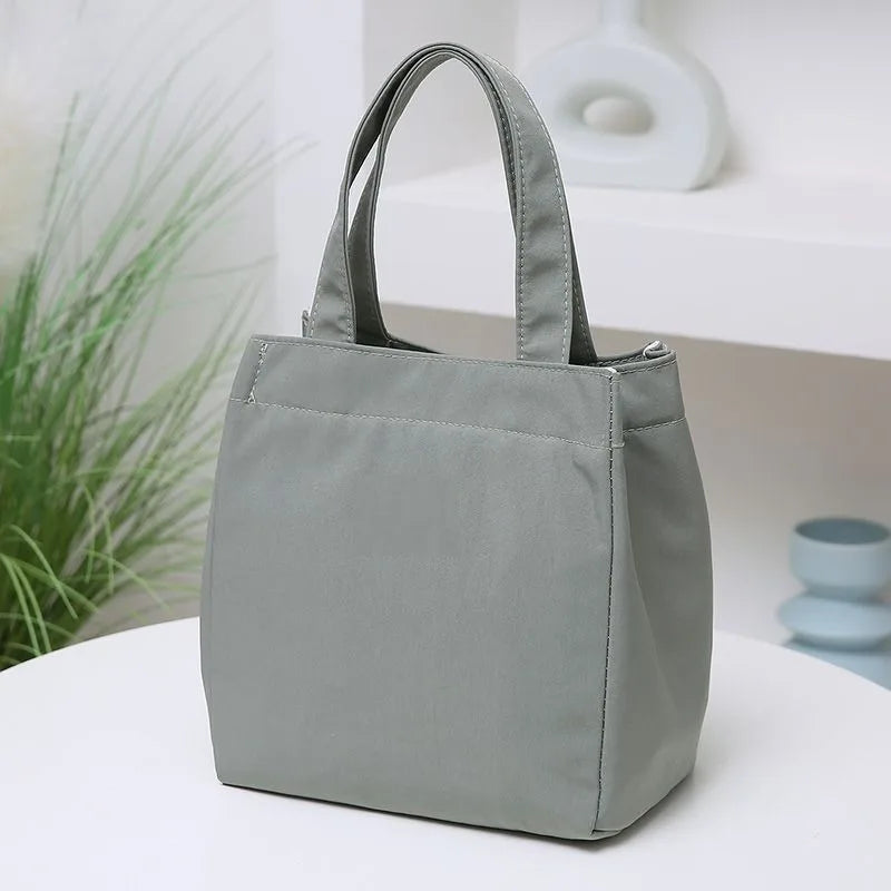 ICEWELL Lunch Bag Salbei – isolierte Lunchtasche im Tote-Format – Ansicht 2
